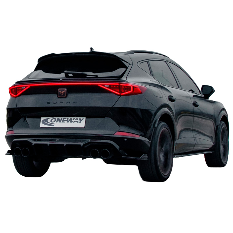 Image of Oneway Achter Diffuser Zwart ABS Plastic Cupra Formentor