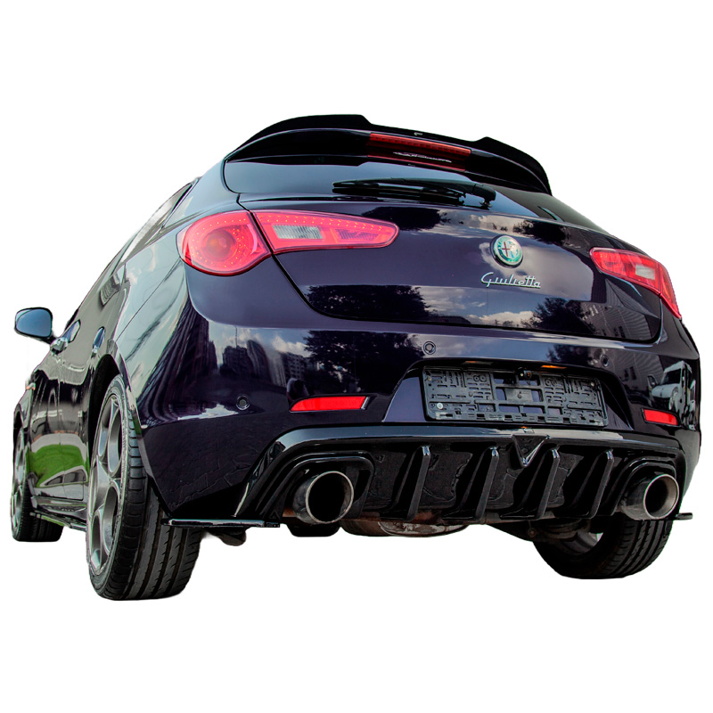 Image of Oneway Achter Diffuser Zwart ABS Plastic Alfa Giulietta