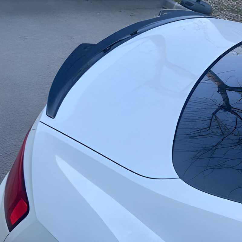 Image of Oneway Achter Koffer Spoiler Zwart ABS Plastic Audi A5 Facelift