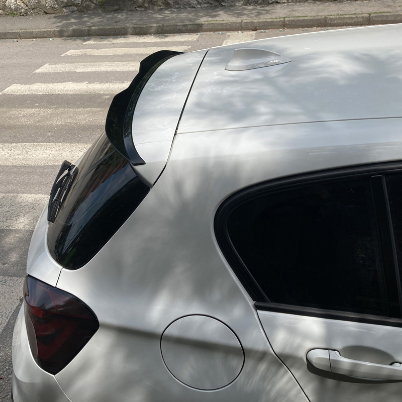 Image of Oneway Achter Dak Spoiler Zwart ABS Plastic BMW 1 Serie LCI