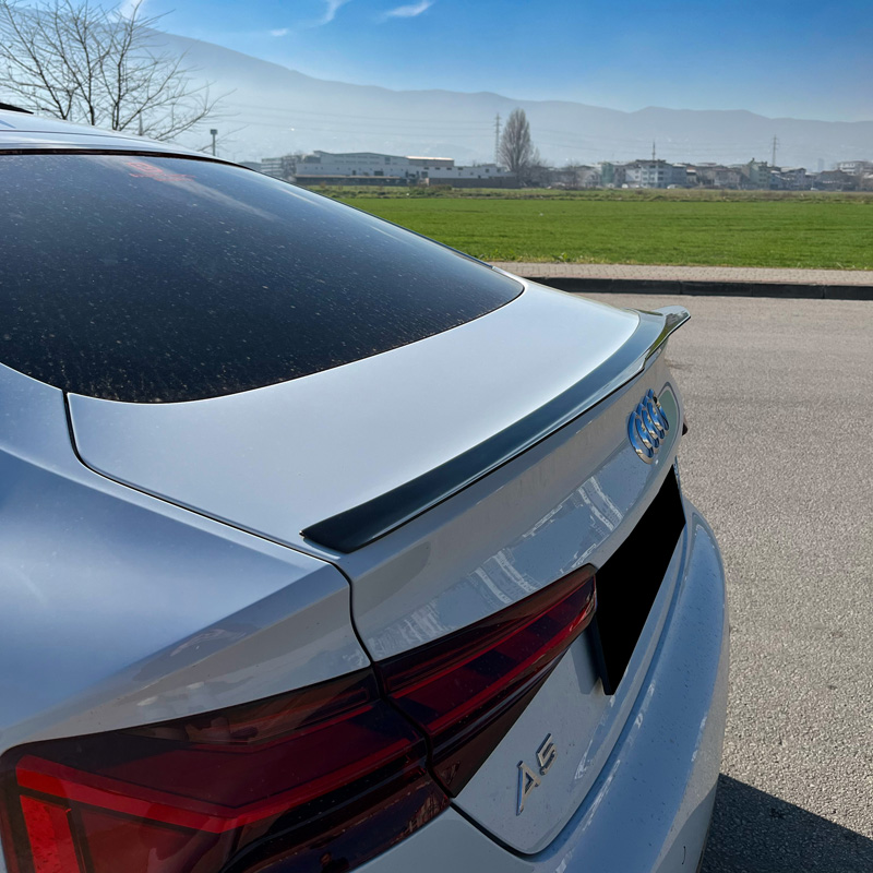 Image of Oneway Achter Koffer Spoiler Zwart ABS Plastic Audi A5,S5 Facelift