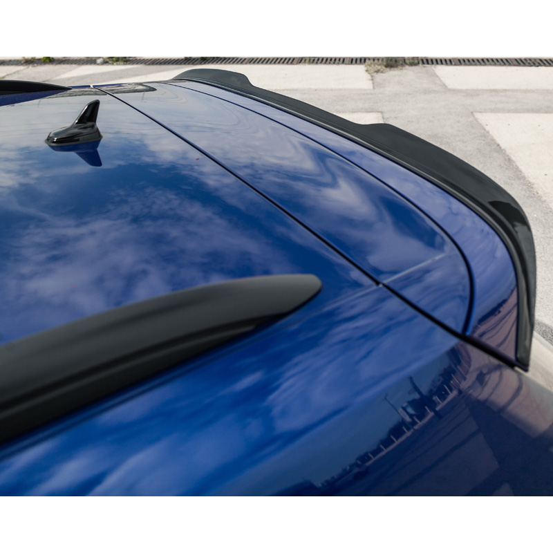 Image of Oneway Achter Dak Spoiler Zwart ABS Plastic Volkswagen Tiguan Facelift