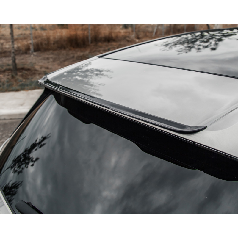 Image of Oneway Achter Dak Spoiler Zwart ABS Plastic BMW iX