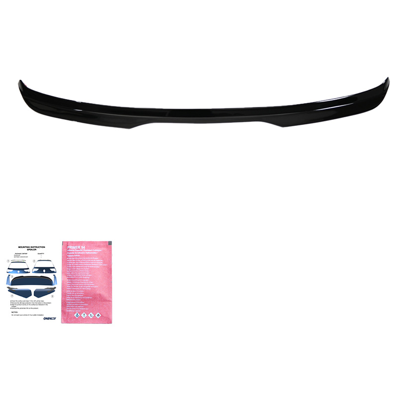 Image of Oneway Achter Dak Spoiler Zwart ABS Plastic Ford Focus Facelift