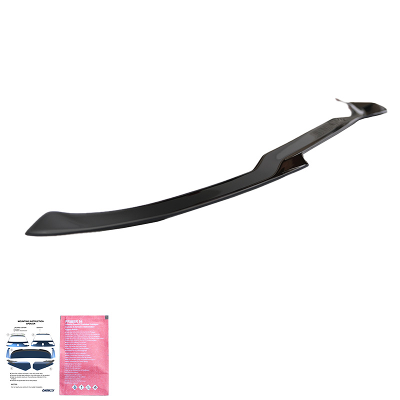 Image of Oneway Achter Dak Spoiler Zwart ABS Plastic Ford Puma