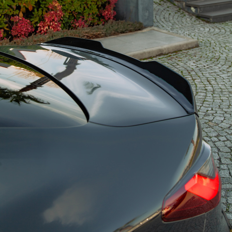 Image of Oneway Achter Koffer Spoiler Zwart ABS Plastic BMW 4-serie
