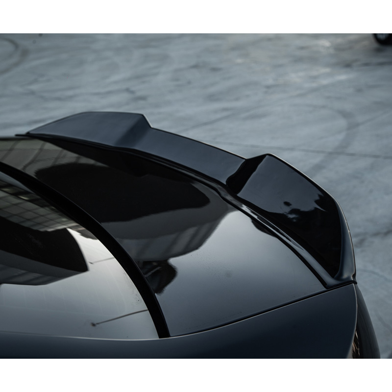 Image of Oneway Achter Koffer Spoiler Zwart ABS Plastic BMW 3-serie