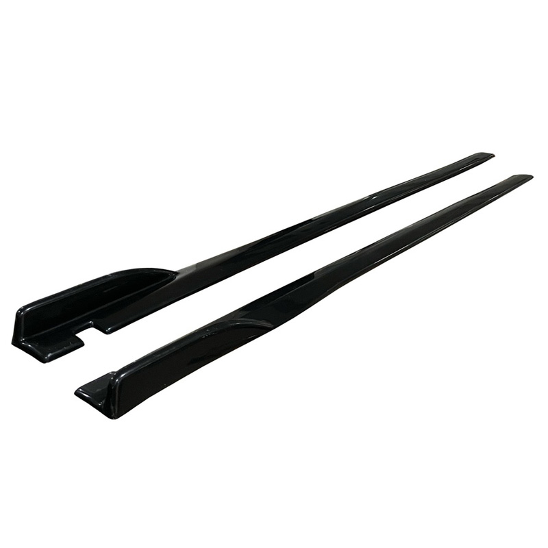 Image of Oneway Side Skirts Zwart ABS Plastic