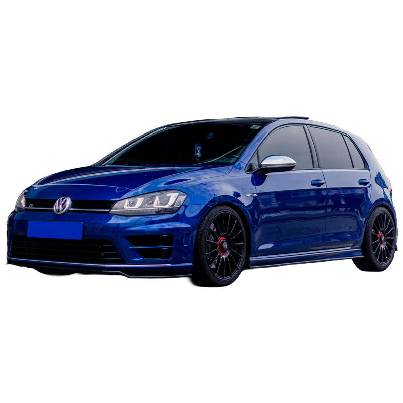 Image of Oneway Side Skirts Zwart ABS Plastic Volkswagen Golf