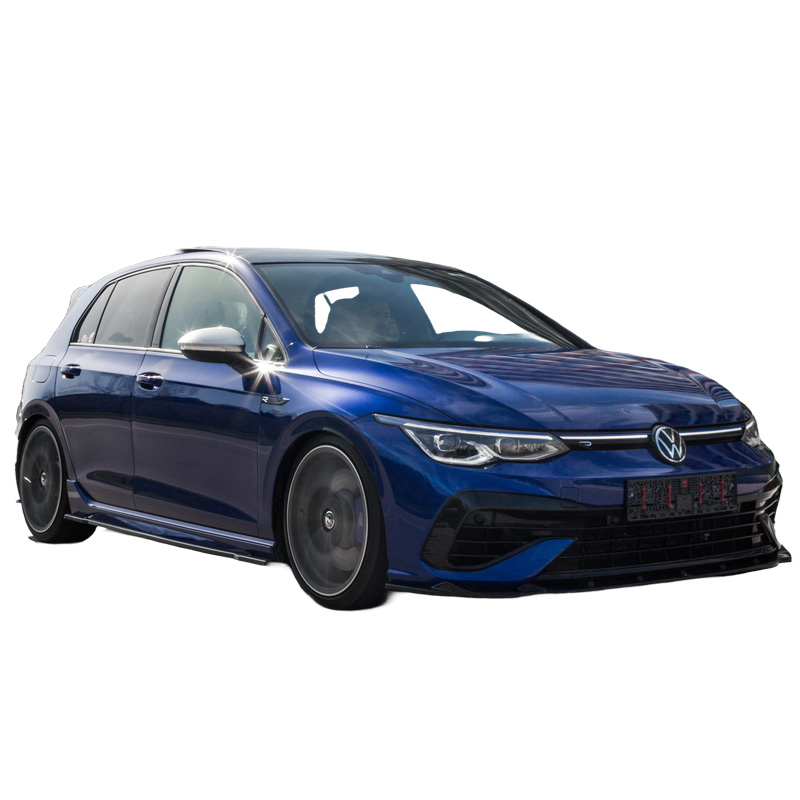 Image of Oneway Side Skirts Zwart ABS Plastic Volkswagen Golf