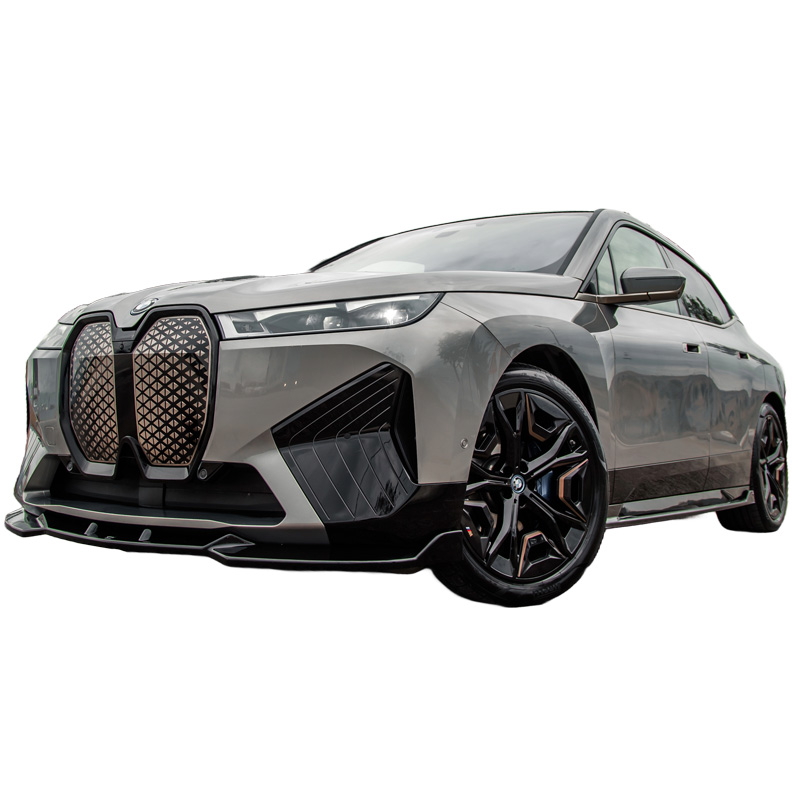 Image of Oneway Side Skirts Zwart ABS Plastic BMW iX