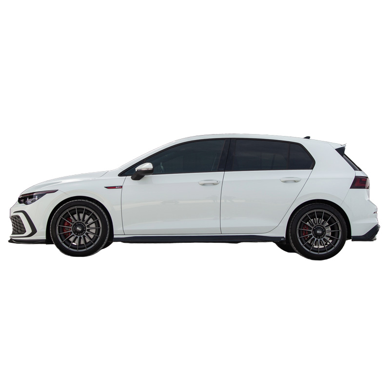 Image of Oneway Side Skirts Zwart ABS Plastic Volkswagen Golf