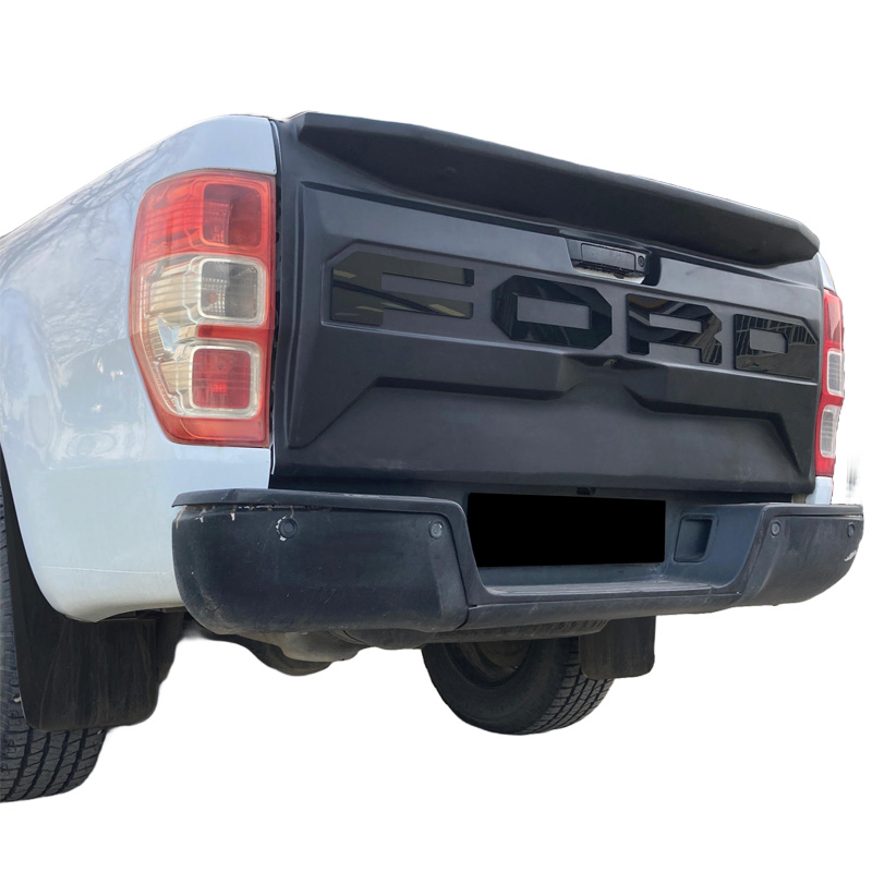Image of Oneway Achterklepcover Zwart ABS Plastic Ford Ranger