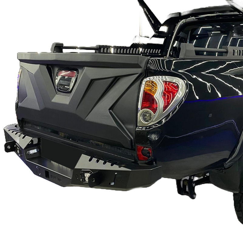 Image of Oneway Achterklepcover Zwart ABS Plastic Mitsubishi l200,Triton