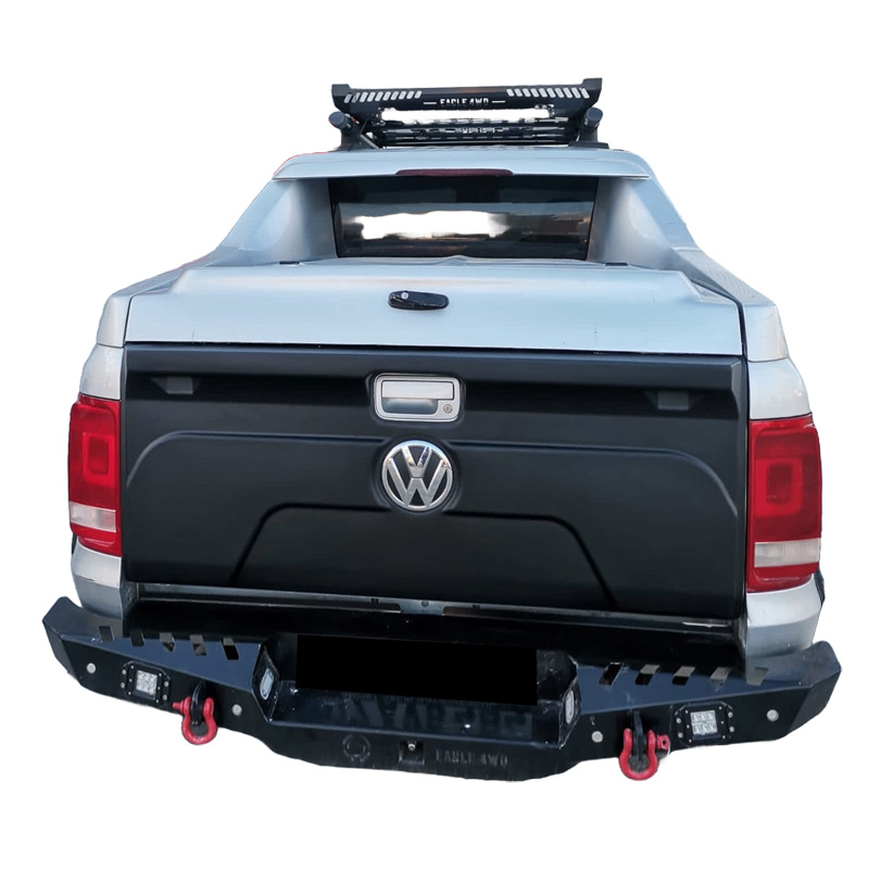 Image of Oneway Achterklepcover Zwart ABS Plastic Volkswagen Amarok