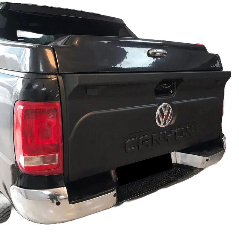 Image of Oneway Achterklepcover Zwart ABS Plastic Volkswagen Amarok