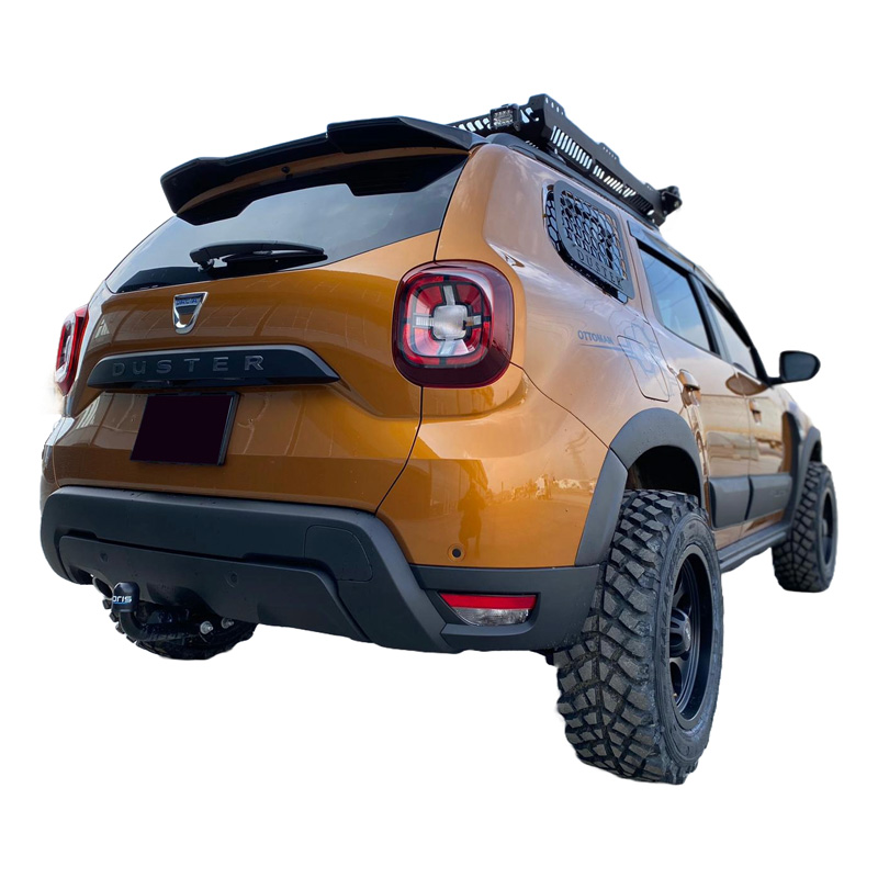 Image of Oneway Voor en Achter Spatbordverbreders Zwart ABS Plastic Dacia Duster