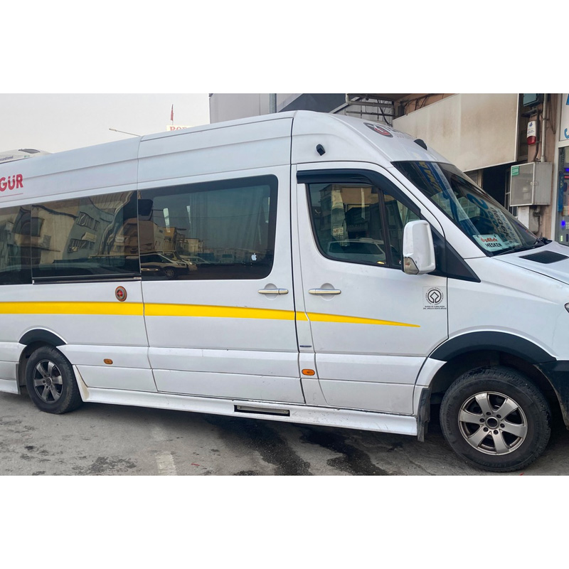 Image of Oneway Voor en Achter Spatbordverbreders Zwart ABS Plastic Mercedes Sprinter Facelift