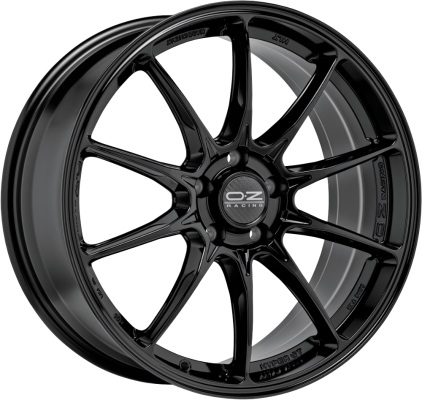 Image of OZ-Racing Hyper GT Velgen 19 Inch 8.5J ET40 5x114.3 Flow Form Gloss Black
