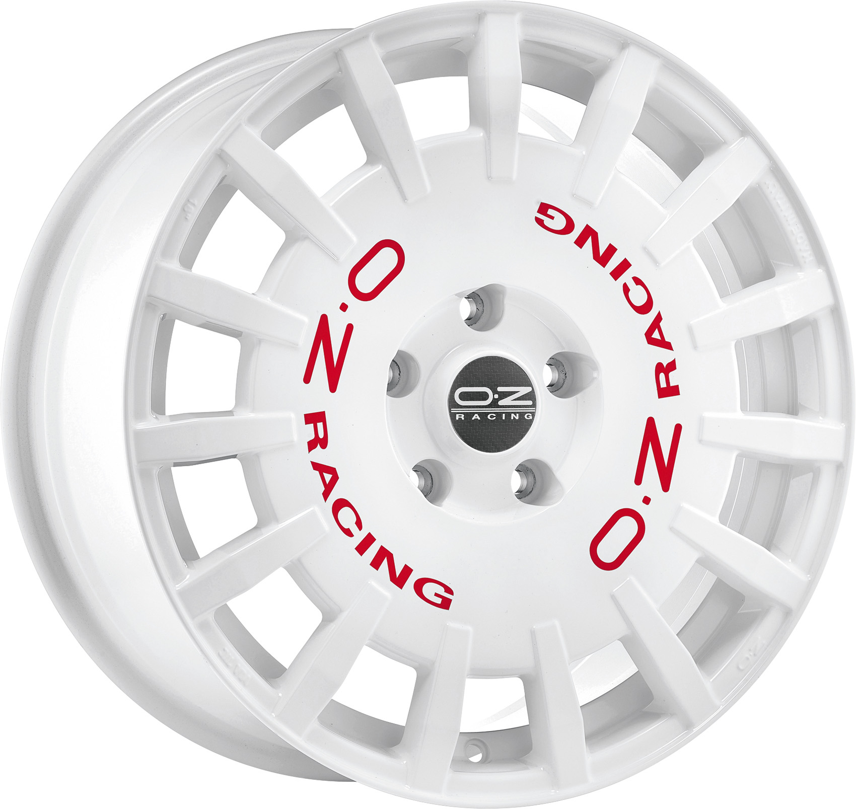 Image of OZ-Racing Rally Racing Velgen 18 Inch 8J ET35 5x114.3 Race White