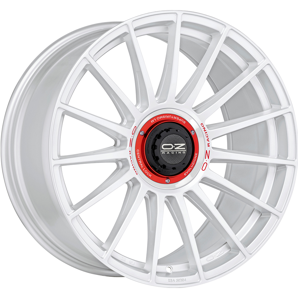 Image of OZ-Racing Superturismo Evoluzione WRC Velgen 18 Inch 8J ET45 5x112 White