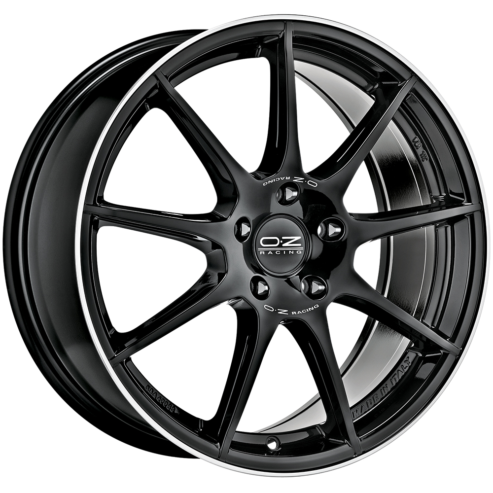 Image of OZ-Racing Veloce GT Velgen 18 Inch 8J ET45 5x108 Gloss Black