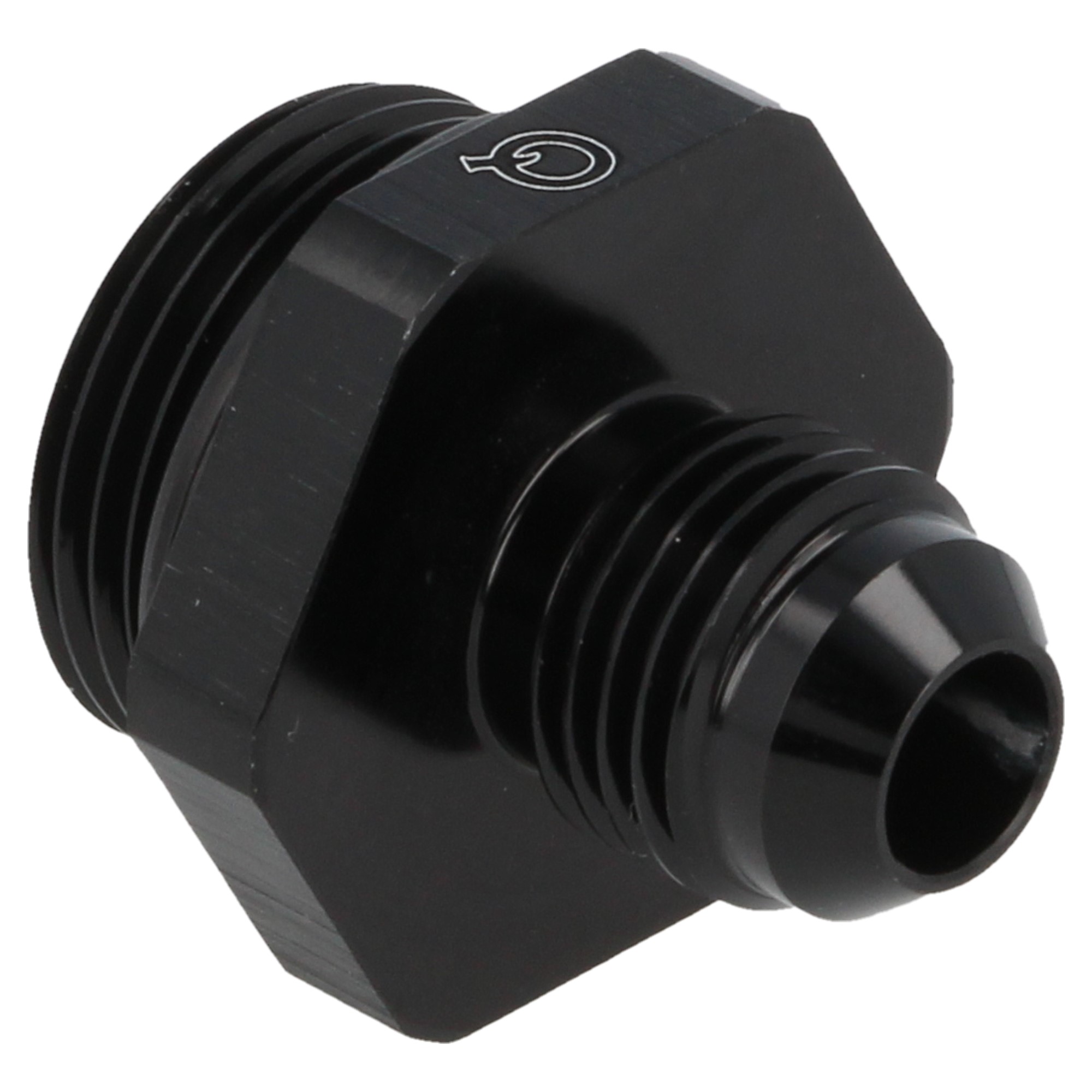 Image of QSP Olie Koeler Adapter Mannelijk Zwart Aluminium