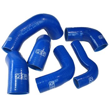 Image of QSP Turbo Slangen Kit Blauw Silicone Mitsubishi Lancer Evolution