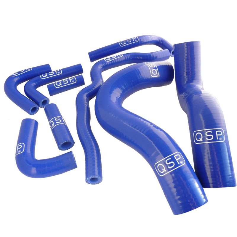 Image of QSP Slangen Set Blauw Silicone Subaru Impreza