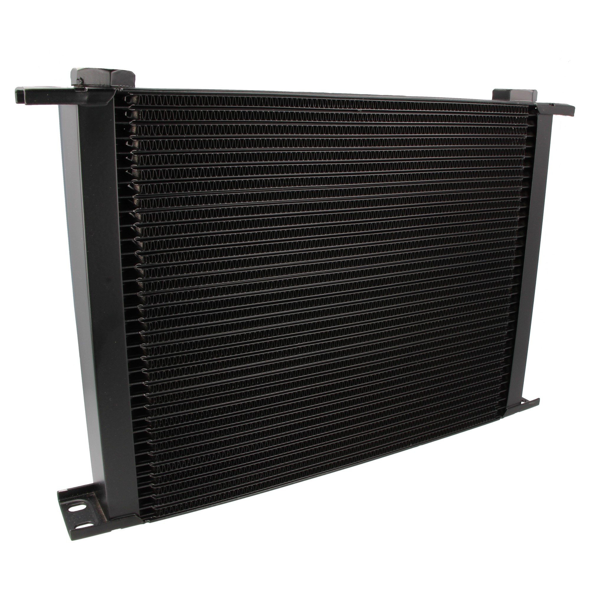 Image of QSP Oliekoeler M22x1.5 Zwart 34 Rijen Aluminium