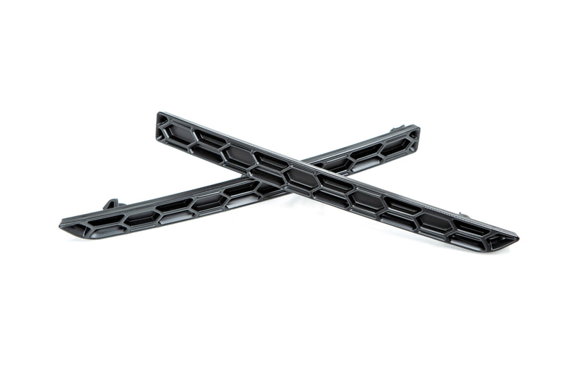 Image of Acexxon Achter Reflector Inzetstuk Honeycomb Style Flat Black Kunststof BMW 3-serie,4-serie
