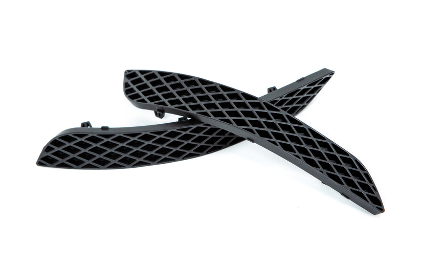 Image of Acexxon Achter Reflector Inzetstuk Honeycomb Style Flat Black Kunststof Porsche 991