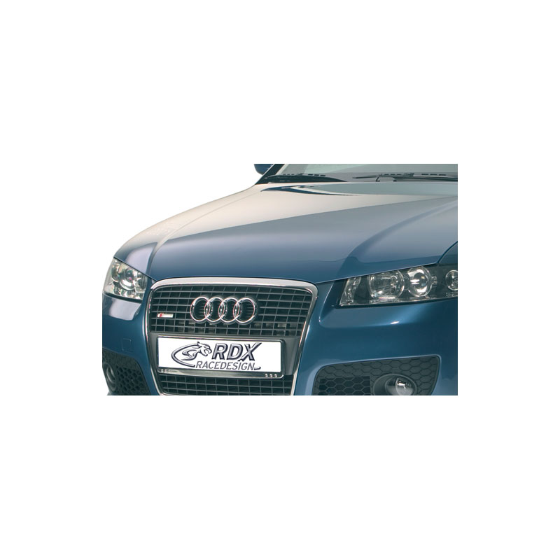 Image of RDX Racedesign Motorkapverlenger Ongeverfd Staal Audi A4