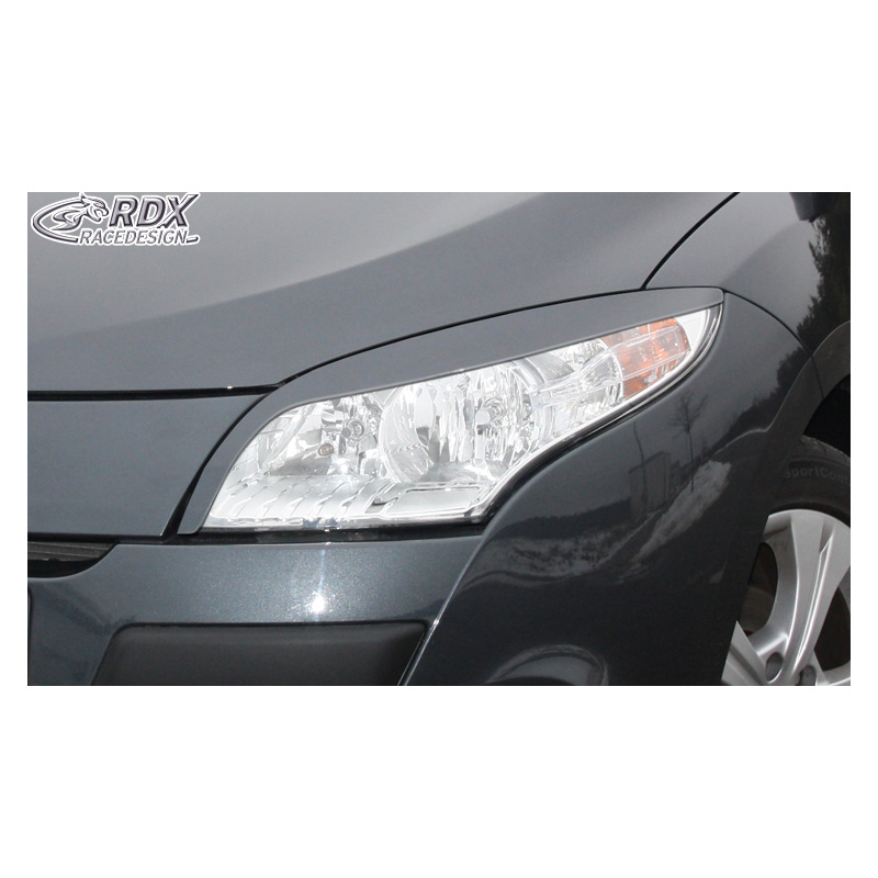 Image of RDX Racedesign Booskijkers Ongeverfd ABS Plastic Renault Mégane