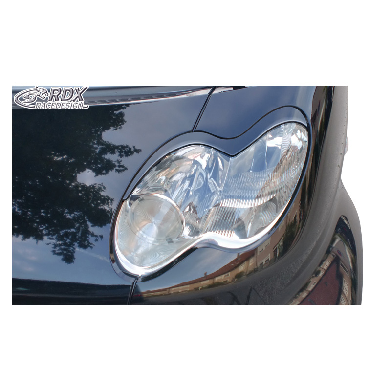 Image of RDX Racedesign Booskijkers Ongeverfd ABS Plastic Smart C450 Facelift