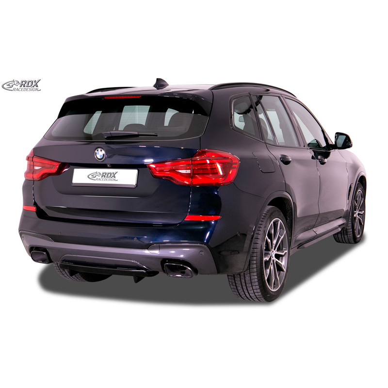 Image of RDX Racedesign Achter Diffuser Zwart Polyurethane BMW X3