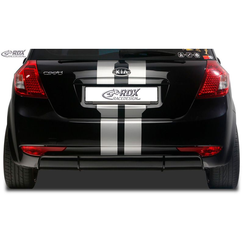 Image of RDX Racedesign Achter Diffuser Zwart ABS Plastic Kia Ceed