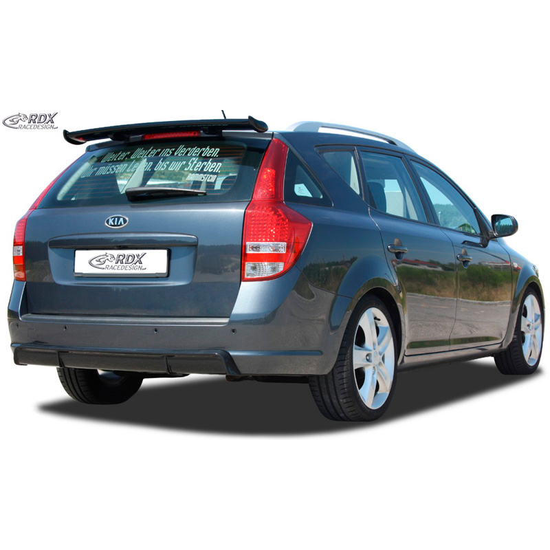 Image of RDX Racedesign Achter Diffuser Zwart ABS Plastic Kia Ceed