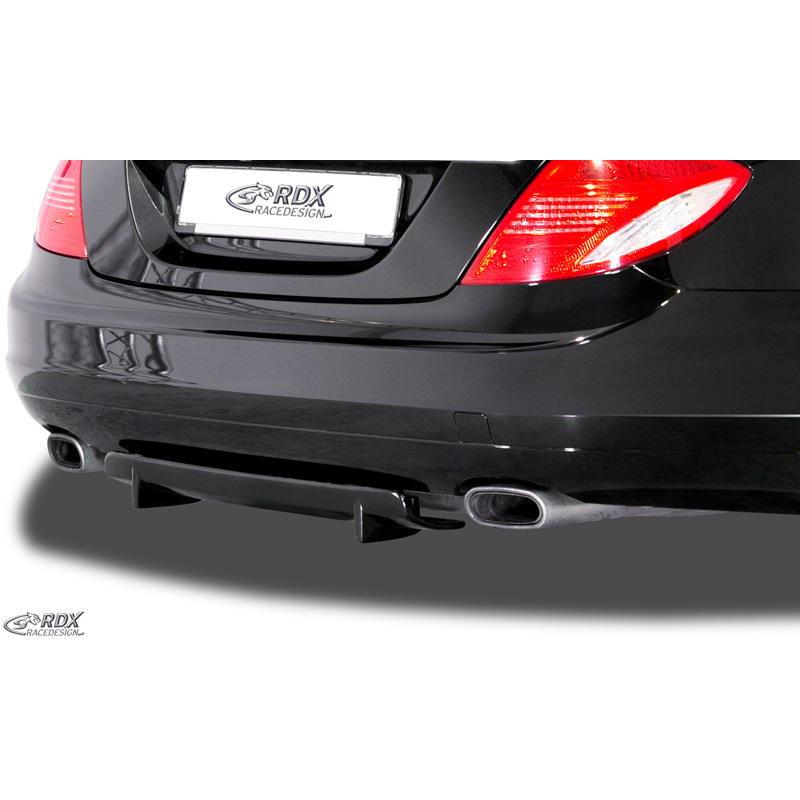 Image of RDX Racedesign Achter Diffuser Zwart Polyurethane Mercedes S-Class