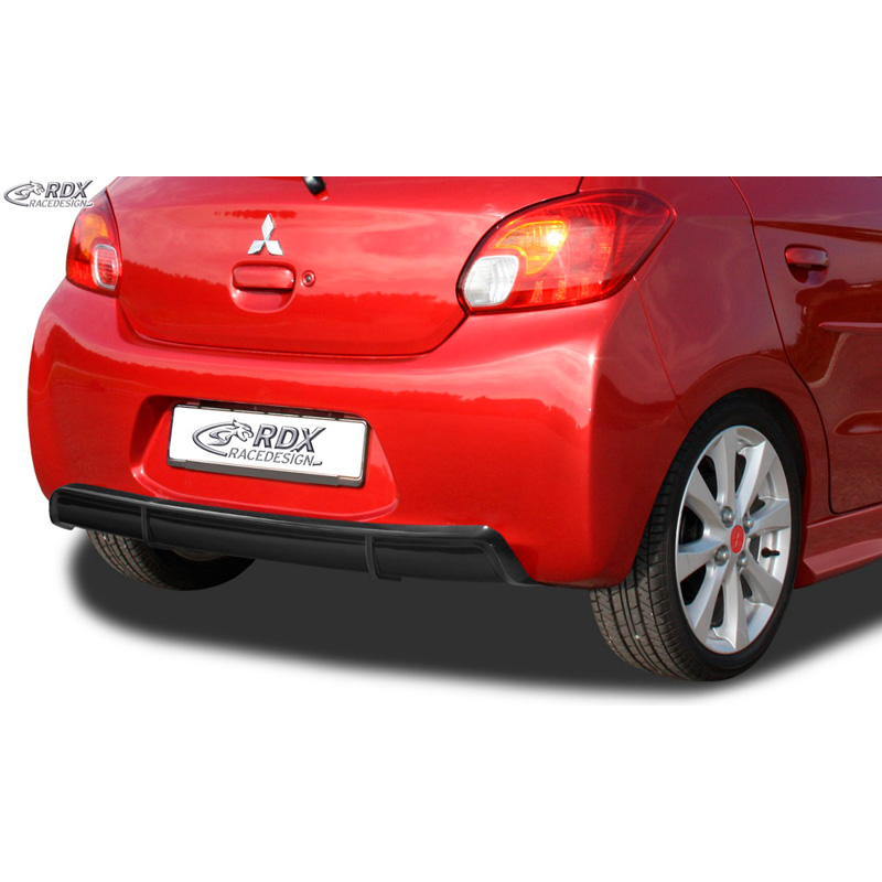 Image of RDX Racedesign Achter Diffuser Zwart ABS Plastic Mitsubishi Spacestar
