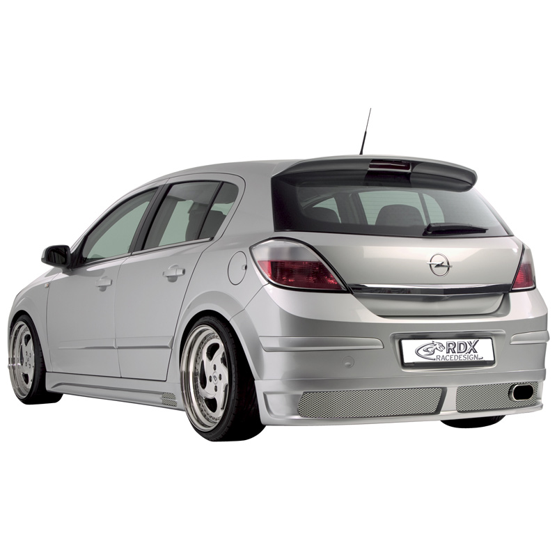 Image of RDX Racedesign Achter Rear Skirt 5-Deurs Ongeverfd Polyurethane Opel Astra