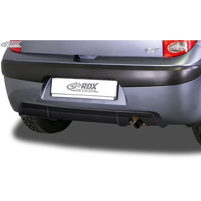 Image of RDX Racedesign Achter Diffuser Ongeverfd ABS Plastic Peugeot 1007