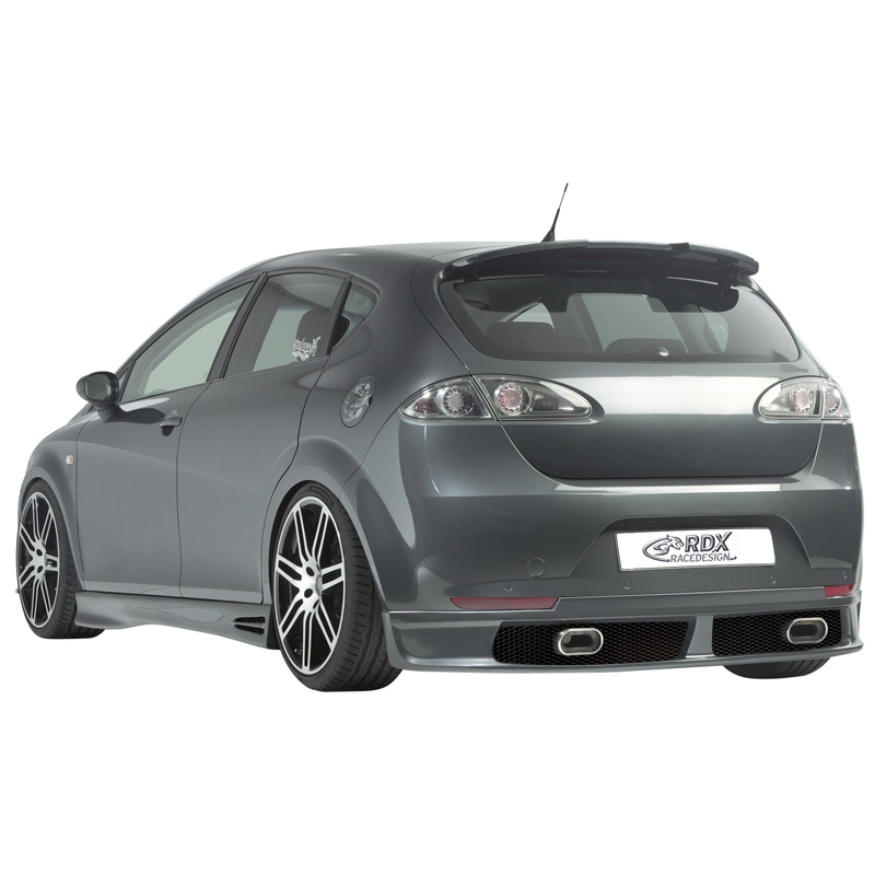 Image of RDX Racedesign Achter Rear Skirt Ongeverfd Polyurethane Seat Leon, Cupra