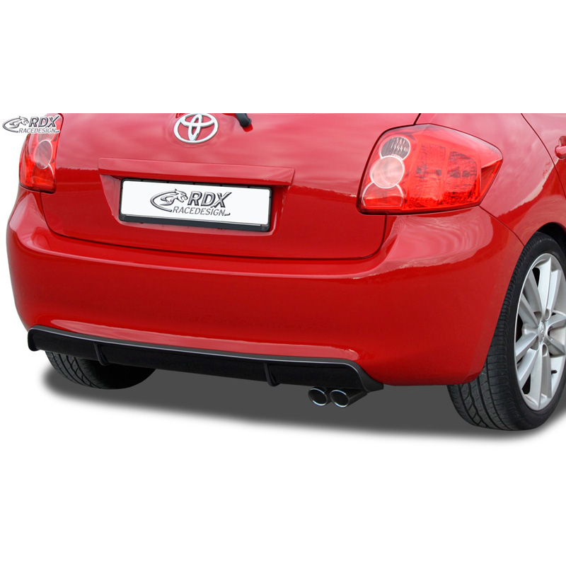 Image of RDX Racedesign Achter Diffuser Zwart ABS Plastic Toyota Auris