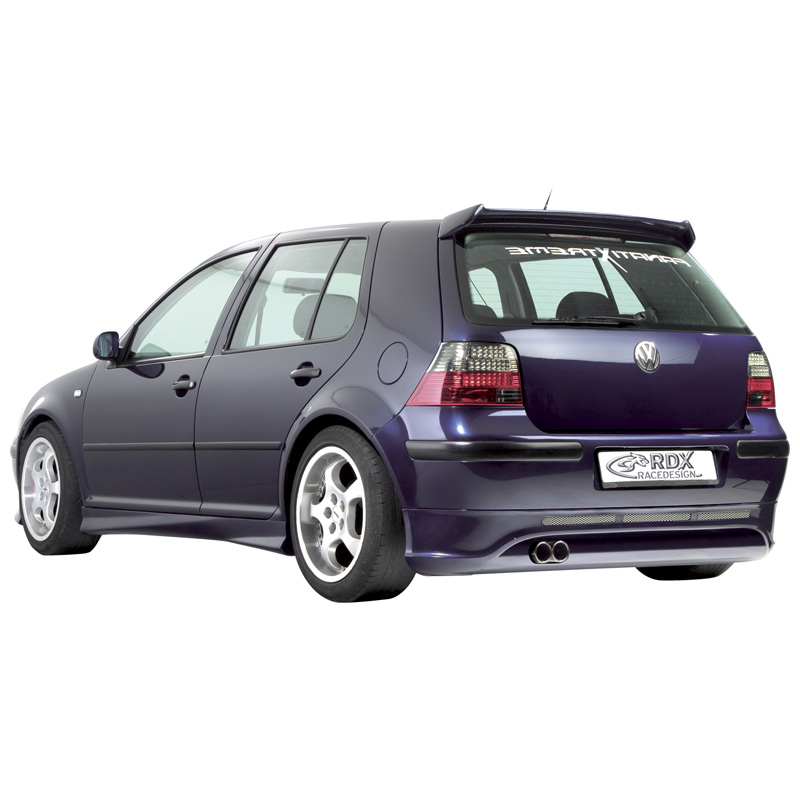 Image of RDX Racedesign Achter Rear Skirt 3/5 Deurs Ongeverfd Polyurethane Volkswagen Golf