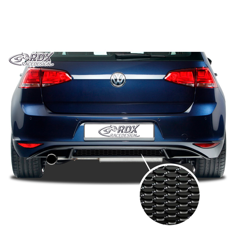 Image of RDX Racedesign Achter Diffuser Gti-Look 3/5 Deurs Ongeverfd Polyurethane Volkswagen Golf