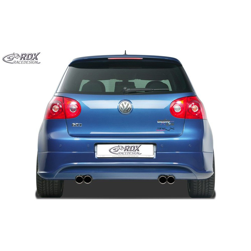 Image of RDX Racedesign Achter Rear Skirt 3/5 Deurs Ongeverfd ABS Plastic Volkswagen Golf