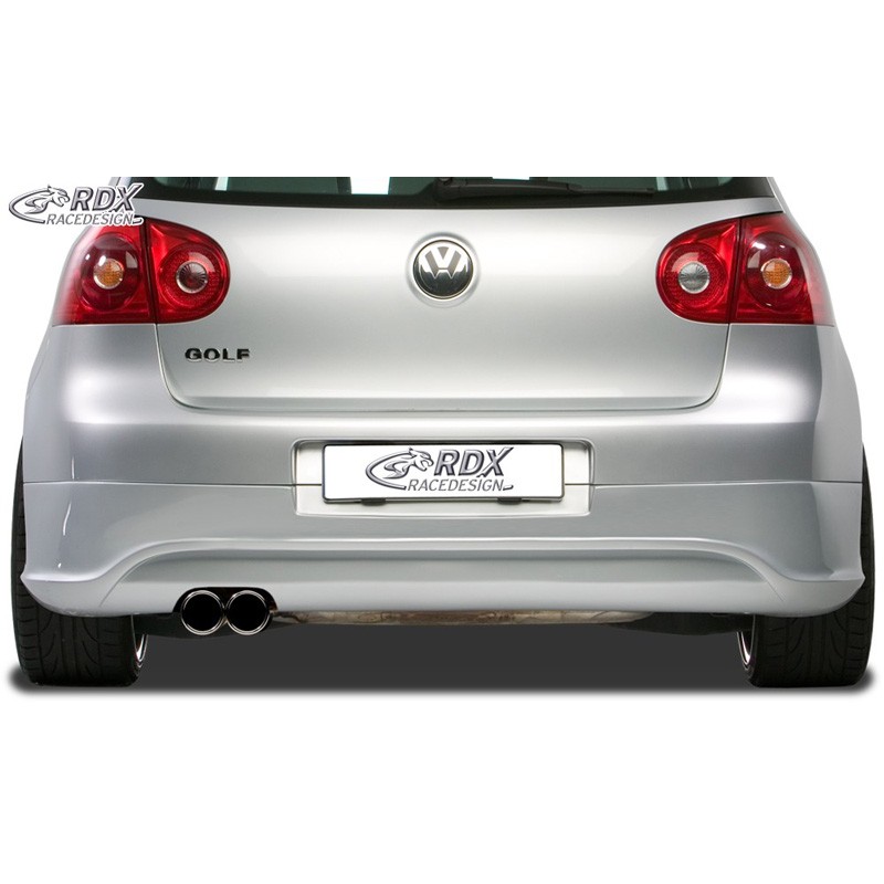 Image of RDX Racedesign Achter Rear Skirt 3/5 Deurs Ongeverfd ABS Plastic Volkswagen Golf