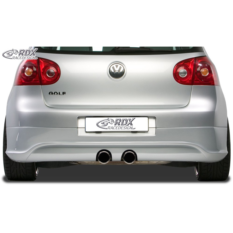 Image of RDX Racedesign Achter Rear Skirt 3/5 Deurs Ongeverfd ABS Plastic Volkswagen Golf