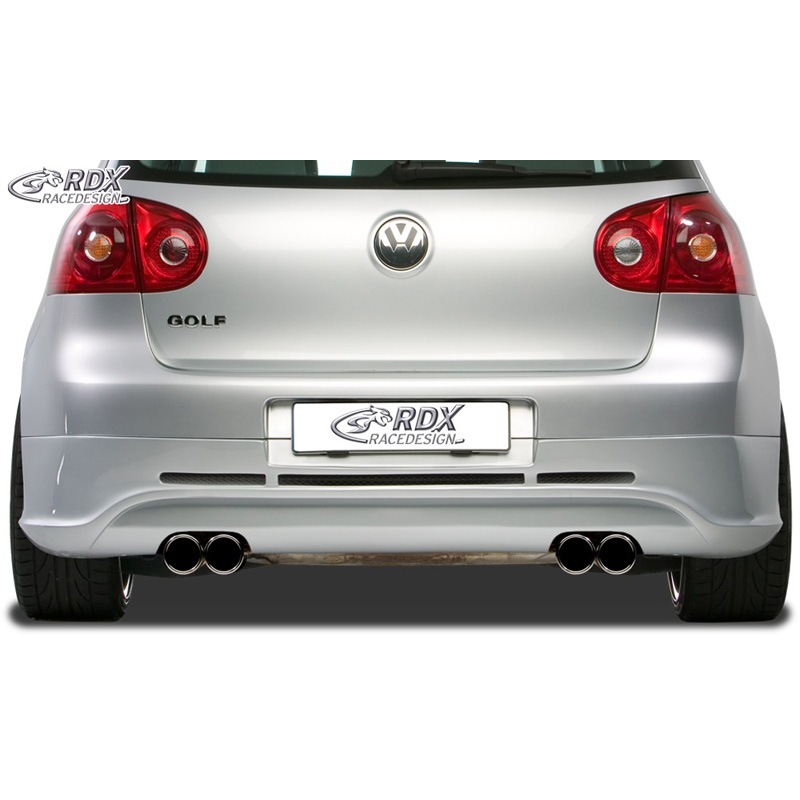 Image of RDX Racedesign Achter Rear Skirt 3/5 Deurs Ongeverfd ABS Plastic Volkswagen Golf